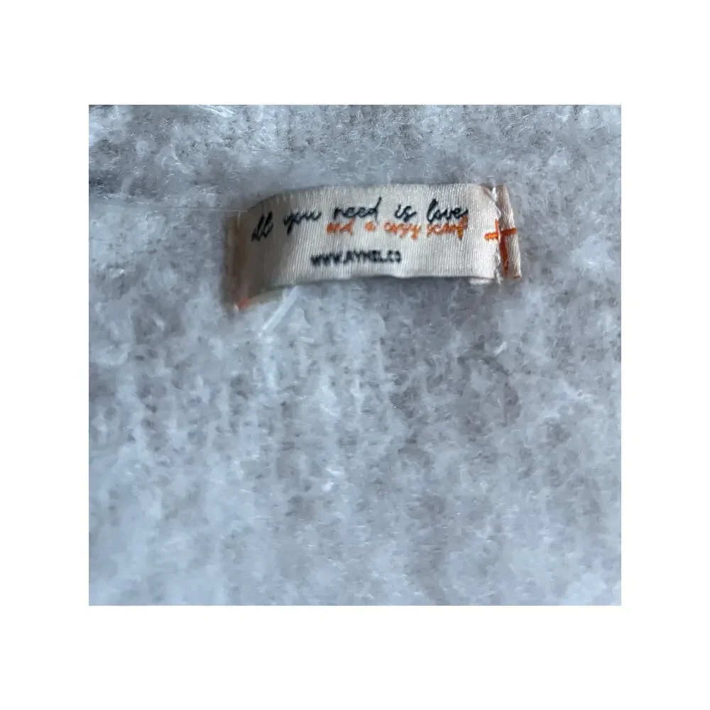 All You Need Is Love Scarf Soft and Fluffy Scarf NWT Soft and Warm Winter Layer